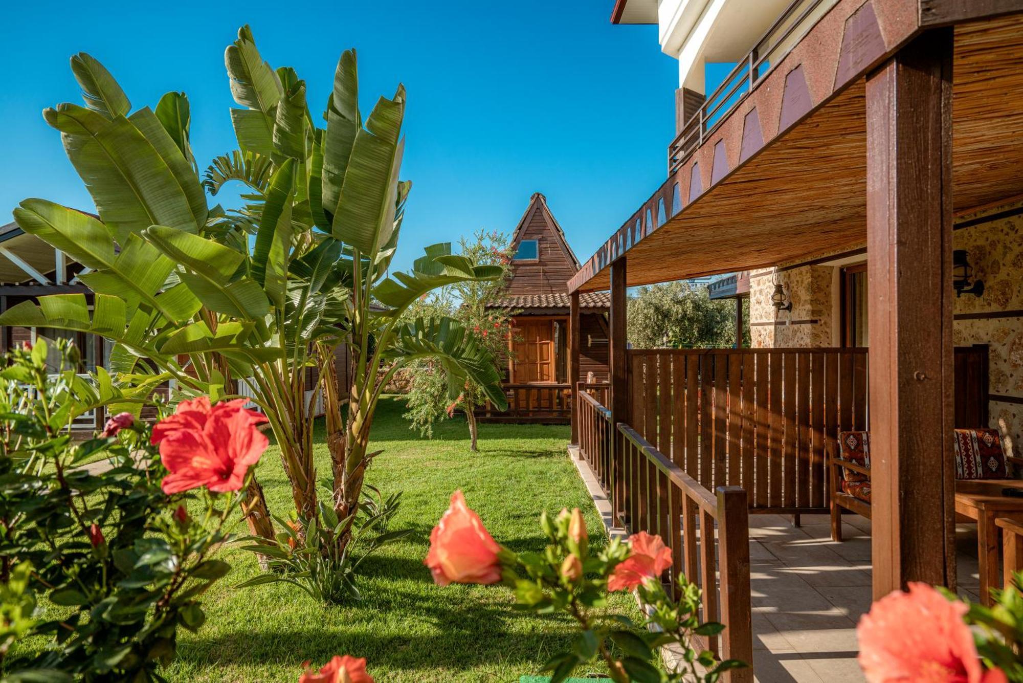 Sedir Park - Beach Bungalow Kargıcak Eksteriør bilde
