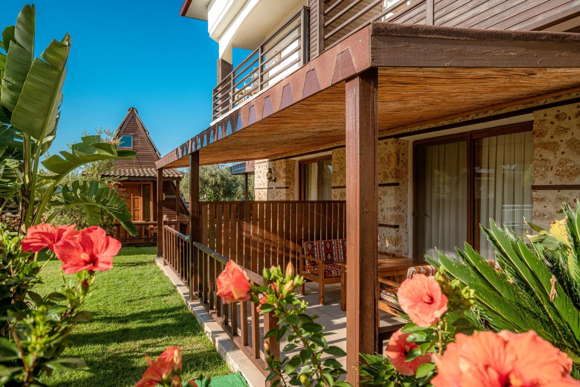 Sedir Park - Beach Bungalow Kargıcak Eksteriør bilde