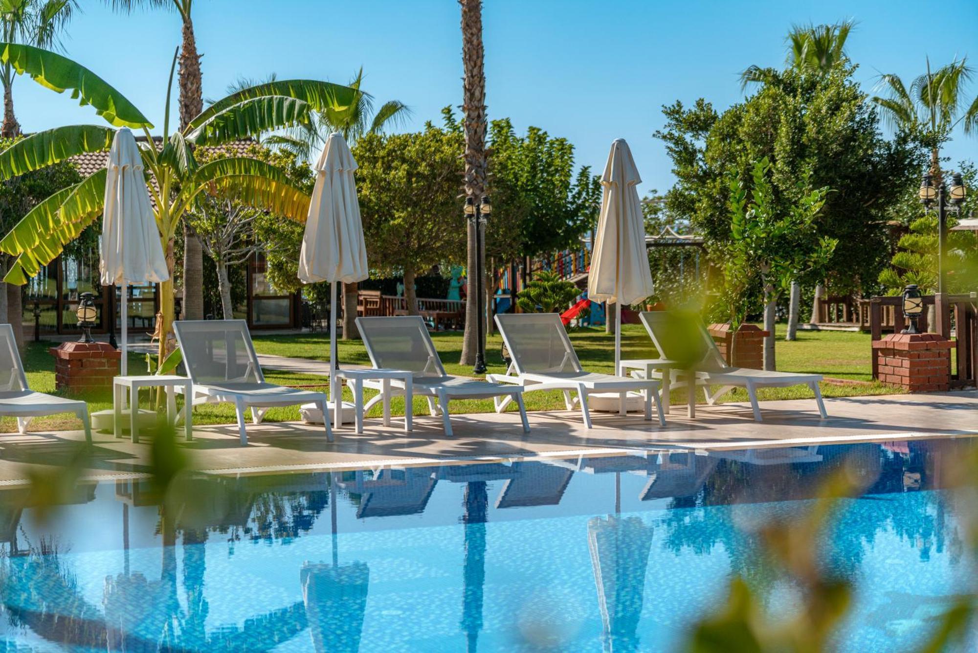 Sedir Park - Beach Bungalow Kargıcak Eksteriør bilde