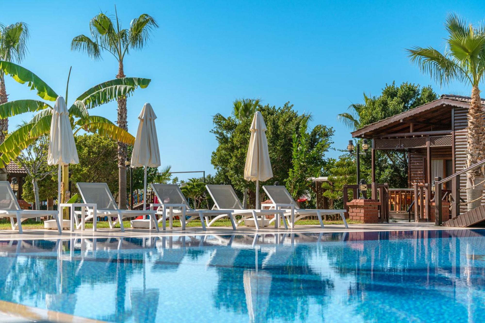 Sedir Park - Beach Bungalow Kargıcak Eksteriør bilde