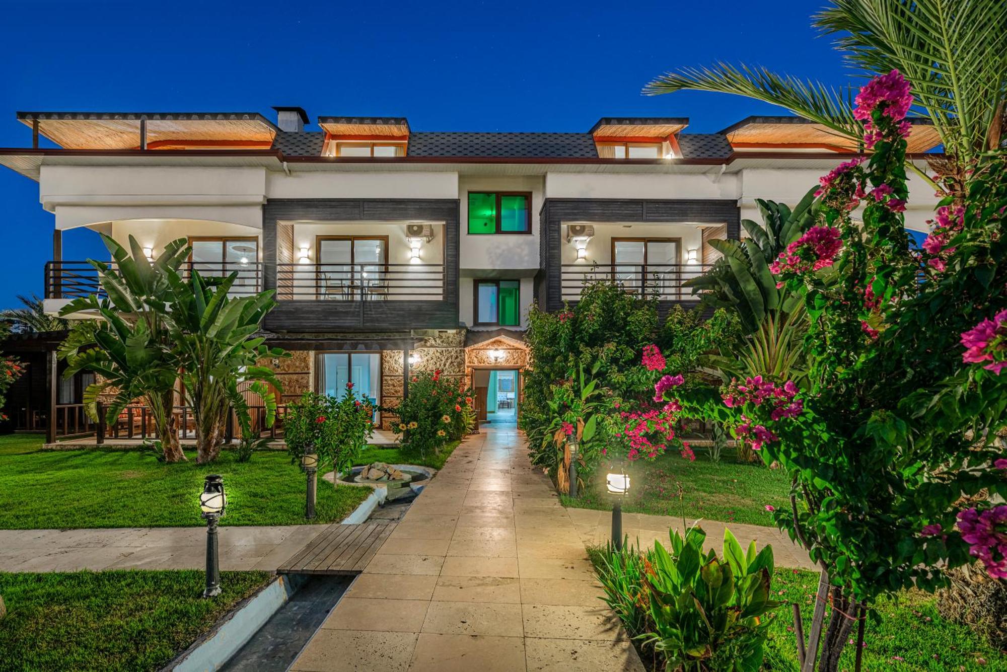 Sedir Park - Beach Bungalow Kargıcak Eksteriør bilde
