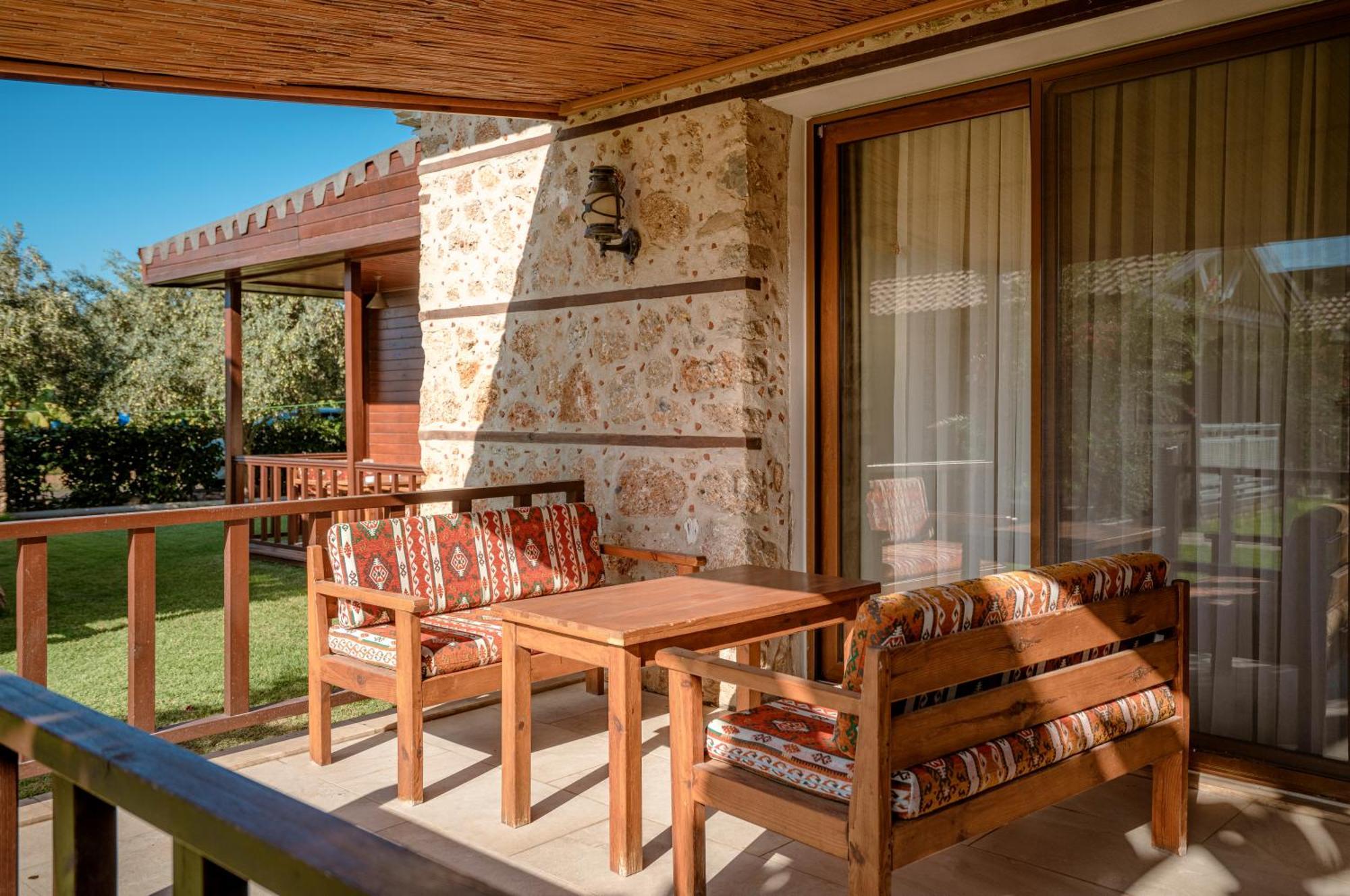 Sedir Park - Beach Bungalow Kargıcak Eksteriør bilde