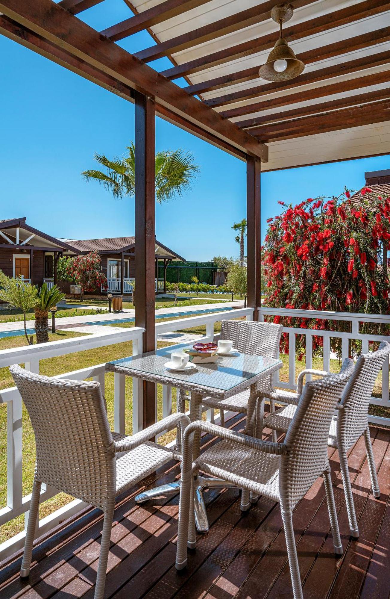 Sedir Park - Beach Bungalow Kargıcak Eksteriør bilde