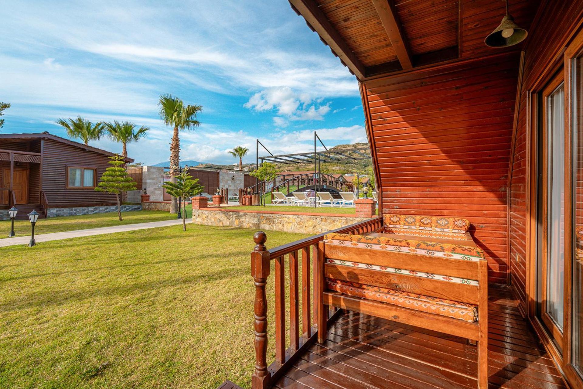 Sedir Park - Beach Bungalow Kargıcak Eksteriør bilde