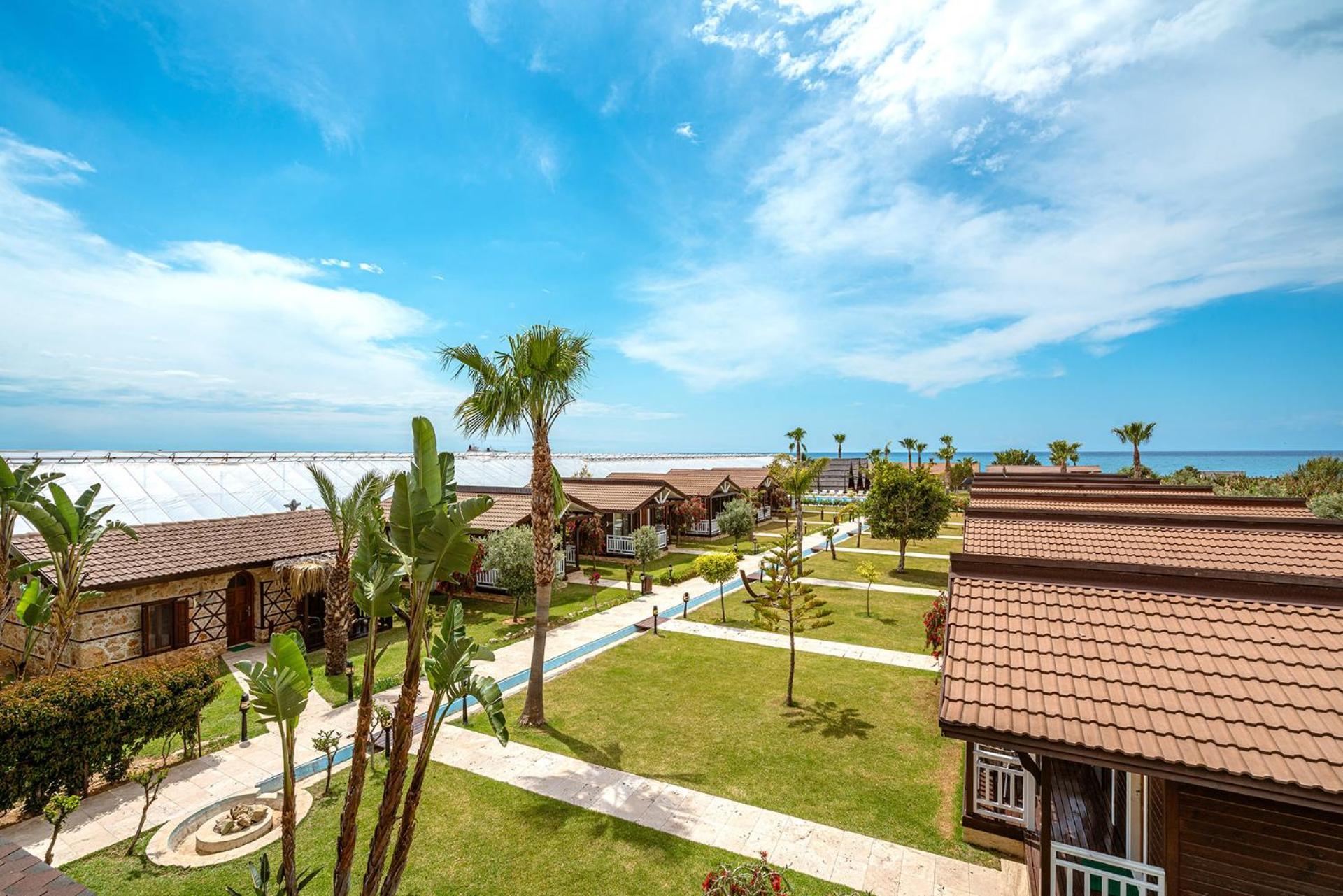 Sedir Park - Beach Bungalow Kargıcak Eksteriør bilde