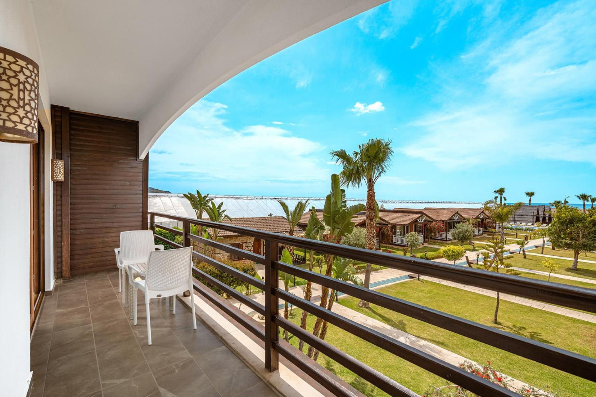 Sedir Park - Beach Bungalow Kargıcak Eksteriør bilde